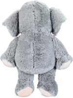 IKASA Giant Elephant Stuffed Animal Plush Toys Gifts Gray (Gray, 39 inches) - Image 8