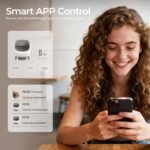 Open-Top Self Cleaning Litter Box, Automatic Cat Litter Box with APP Control, Integrated Safety Protection, Includes Trash Bags - Image 4