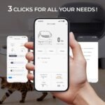 Open-Top Self Cleaning Litter Box, Automatic Cat Litter Box with APP Control, Integrated Safety Protection, Includes Trash Bags - Image 5