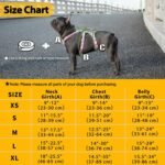 Huntboo Escape Proof Dog Harness, Escape Artist Harness, Fully Reflective Harness with Padded Handle, Breathable,Durable, Adjustable Vest for Medium Dogs Walking, Training, and Running Gear (Pink,M) - Image 7