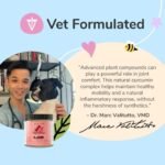 kin+kind Hip+Joint Supplement Dogs & Cats - Vet Formulated Natural Formula with Organic Turmeric, Black Pepper and Coconut - Made in USA - 113.4 g (Medium) - Image 9