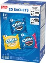 OREO, 20 Snack Packs (Individually Wrapped), 40 Cookies, School, Lunch, Travel, Gift, Birthday, Bulk Variety Pack of OREOs Original Chocolate & Double Stuf & Golden Vanilla Sandwich Cookies, 482g - Image 16
