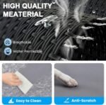 Elevated Dog Cot Bed, Cooling Chew-Resistant Mesh Pet Cot with Sturdy Metal Frame, Portable Washable Indoor Outdoor Dog Bed with Non-Slip Feet, Large 42.1" L x 30.1" W x 8.4" H - Image 8