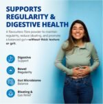 CanPrev Organic Fibre Feel Powder 325g, 65 Servings, Unflavoured & Easy to Mix, Promotes Digestive Wellness & Regularity, Quick-Dissolving & Gentle, Natural Ingredients, Perfect for Smoothies & Shakes - Image 3