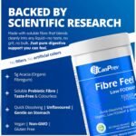 CanPrev Organic Fibre Feel Powder 325g, 65 Servings, Unflavoured & Easy to Mix, Promotes Digestive Wellness & Regularity, Quick-Dissolving & Gentle, Natural Ingredients, Perfect for Smoothies & Shakes - Image 4