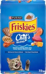 Friskies Chef's Blend Dry Cat Food - 7.5 kg Bag - Image 3