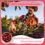 Low Fat Grain Free Cranberry Dog Treats, Yogurt Bites with Real Cranberry Pieces for Dogs & Cats, Crunchy Training Reward, 3.5oz (100g) - Image 6