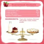 Low Fat Grain Free Cranberry Dog Treats, Yogurt Bites with Real Cranberry Pieces for Dogs & Cats, Crunchy Training Reward, 3.5oz (100g) - Image 8