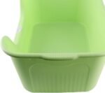 Tall Open Top Cat Litter Box, Sturdy Litter Box with High Sides and Scoop, Large Litter Boxes for Small & Big Cats, 22 X 15 X 11 Inches, Non Stick Easy Cleaning, Anti Urine - Image 9