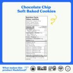 MadeGood Soft Baked Cookies, Chocolate Chip, 24g (30 Packs) Gluten Free Snacks - Image 3