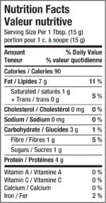 Kraft Only Peanuts All Natural Crunchy Peanut Butter, 750 g Jar - Image 3