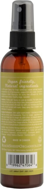 Lemongrass & Mint Dog Coat Spray -Dog Odor Eliminator and Outdoor Spray - Soothing Freshening Aromatherapy Made in Canada - Image 3