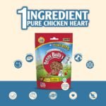 Benny Bullys Mini Bits - Freeze Dried Chicken Heart Dog Treats | Low Calorie, Grain Free, Natural & Healthy Training Snacks for Puppies, Dogs, and Pets - 103g/ 3.6oz - Image 4