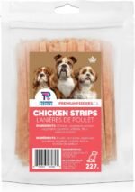 Chicken Strips for Dogs 227g – Natural Chicken Dog Treats, High Protein - Chewy Training Rewards, Healthy Snack for Small, Medium & Large Dogs, Made with Real Chicken - Image 3