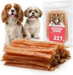 Chicken Strips for Dogs 227g – Natural Chicken Dog Treats, High Protein - Chewy Training Rewards, Healthy Snack for Small, Medium & Large Dogs, Made with Real Chicken - Image 4