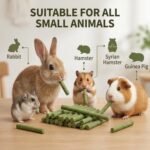 Rabbit Toys,Timothy Hay Stick for Guinea Pig Toy Bunny Chew Toys for Teeth Grinding Hamster Alfalfa Bite Treat Rabbit Molar Food Snack for Pet Rat Chinchilla Squirrel Gerbil-58PCS - Image 4