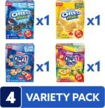 Mini OREO and CHIPS AHOY!, 24 Snack Packs (individually wrapped), School Snacks, Chocolate Chip, Sandwich Cookies, Variety Pack, Lunchbox Sweet Treat, 600 g - Image 6