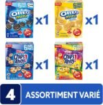 Mini OREO and CHIPS AHOY!, 24 Snack Packs (individually wrapped), School Snacks, Chocolate Chip, Sandwich Cookies, Variety Pack, Lunchbox Sweet Treat, 600 g - Image 7