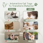 Cat Toys 33 Pack - Delightful Interactive Variety Set for Cats & Kittens with Catnip Toy, Crinkle Balls, Cat Ball Toys, Springs to Reduce Anxiety & Destructive Behaviour - Image 8