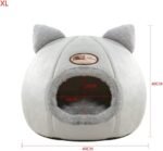 Deep Sleep Comfort in Winter Cat Bed Little Mat Basket for Cat's House Products Pets Tent Cozy Cave Beds Indoor Cat Dog House (X-Large) - Image 3