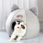 Deep Sleep Comfort in Winter Cat Bed Little Mat Basket for Cat's House Products Pets Tent Cozy Cave Beds Indoor Cat Dog House (X-Large) - Image 9