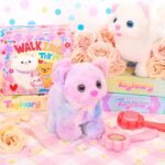 Tagitary Plush Toys Cat for Kids,Interactive Electronic Cat Toys That Can Move,Meow and Wag Tail,Stuffed Toys for Kids with Leash,Easter Christmas Birthday Gift for Toddlers Kids - Image 4