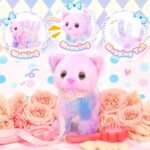 Tagitary Plush Toys Cat for Kids,Interactive Electronic Cat Toys That Can Move,Meow and Wag Tail,Stuffed Toys for Kids with Leash,Easter Christmas Birthday Gift for Toddlers Kids - Image 5