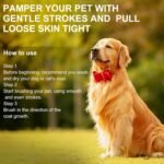 Pet Grooming Brush, Double Sided Undercoat Rake for Dogs & Cats, Professional Deshedding Brush and Dematting Tool, Safe and Effective Removing Knots, Mats, Tangles,and Flying Hair (Pink) - Image 4