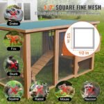 VEVOR Hardware Cloth, 1/2 inch 36in x 100 ft 19 Gauge, Hot Dipped Galvanized Wire Mesh Roll, Chicken Wire Fencing, Wire Mesh for Rabbit Cages, Garden, Small Rodents - Image 5