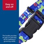 Coastal Pet SecureAway Flea Collar Protectors - Dog Flea Collar Protector - Worn with Flea Collar - Plastic Buckle for Ease - Multi Bones - 1" x 14-20" - Image 6