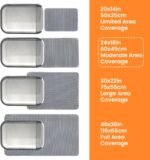 Cat Litter Mat, 60x45cm Large Honeycomb Double Layer Cat Litter Mat Trapper, Non Slip Waterproof Urine Proof Cat Litter Box Mat for Floor, Cat Supplies and Essentials, Grey - Image 10