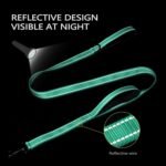 Dog Leash for Medium to Large Dogs with Two Padded Handles 5FT/6FT, Double Handle Dog Leash, Reflective Training Lead, Durable Traffic Leashes(5FT,Green) - Image 8