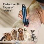 Dog Clippers for Grooming for Thick Coats, Detachable Blade Cordless Rechargeable Professional Pet Grooming Hair Trimmer Shaver Kit with 8 Guide Combs for Dogs Cats Animals - Image 6