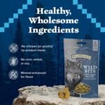 Blue Buffalo Wilderness Trail Treats Wild Bits High Protein Grain Free Soft-Moist Training Dog Treats, Chicken Recipe 113G Bag - Image 8