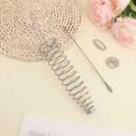 Gosknor 2pcs Rat Enrichment Foraging Toys, Stainless Steel Rat Foraging Toy Set Vegetable Holder Mice Hanging Slow Feeder Mice Feeder Accessories Enrichment for Parrot Bird Rodents (2 Styles) - Image 4