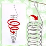 Gosknor 2pcs Rat Enrichment Foraging Toys, Stainless Steel Rat Foraging Toy Set Vegetable Holder Mice Hanging Slow Feeder Mice Feeder Accessories Enrichment for Parrot Bird Rodents (2 Styles) - Image 5