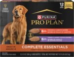 Purina Pro Plan Complete Essentials Wet Dog Food, Poultry Variety Pack 2 Flavours - 368 g Can (12 Pack) - Image 3