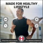 CanPrev Prostate-Pro + Maca Support - 100 V-Capsules - Prostate Support Formula for Men - Promotes Prostate Wellness - With Vitamin D3 & Zinc Citrate - Supports Reduced Urination Frequency - Image 7