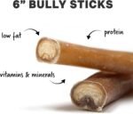 Downtown Pet Supply 6-inch Bully Sticks for Dogs, Pack of 30 - Single Ingredient, Nutrient-Rich and Odor Free Bully Sticks for Dogs - Rawhide Free Dog Chews Long Lasting and Non-Splintering - Image 5