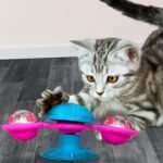 NERF Cat TPR 360 Rattle Spinner with Bell - Image 5