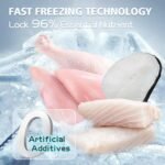 Freeze Dried Chicken Cod Pet Treats, High Protein Pet Food for Dogs Cats, Healthy Limited Ingredient Chicken Cod Fish Cube - Image 6