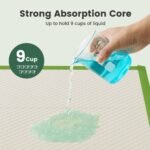 Gardner Pet Pee Pads for Dogs Extra Large 70x85cm(28"x34"), Thicker ECO Green Disposable Large Puppy Training Pads Super Absorbent Full Edge-Wrapping Pad for Dogs, Puppies, Doggie, Cats-(30 Count) - Image 8