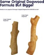 Petstages Super Dogwood Durable Dog Chew Toy, Medium - Long Lasting Chew Sticks Made of Natural Wood - USA Made - Image 3