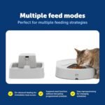 PetSafe 5-Meal Automatic Dog and Cat Feeder, Dispenses Dog Food or Cat Food, Digital Clock - Image 7