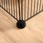 PawHut Pet Playpen Small Animal Cage, 16 Panels, Portable Metal Wire Fence with Door for Bunny, Guinea Pig, Chinchilla, Hedgehog, Each Panel Size 14" x 18" - Image 10