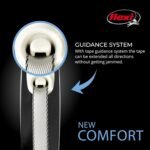 flexi New Comfort Medium Retractable Dog Leash Tape 16'/5m, Grey - Image 5