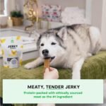 Open Farm, Dog Jerky Treats, Soft & Chewy Oven-Baked Jerky Strips Made with Ethically & Sustainably Sourced Ingredients, Protein Packed Dog Treats, Grain-Free Chicken Recipe, 5.6oz Pouch - Image 3