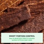 Open Farm, Dog Jerky Treats, Soft & Chewy Oven-Baked Jerky Strips Made with Ethically & Sustainably Sourced Ingredients, Protein Packed Dog Treats, Grain-Free Chicken Recipe, 5.6oz Pouch - Image 4