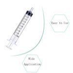 HaBeuniver 10ml Luer Slip Syringe with Measurement - 30 Pack - Bulk package, Disposable - Plastic Syringe for Scientific Labs, Feeding Pets, Refilling and Measuring Liquids - Image 4