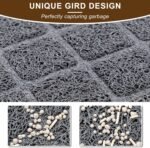 BOOMIBOO Cat Litter Mat, Litter Trapping Mat, Premium Durable PVC Pad, 23x14 Inches, Kitty Litter Box, Easy to Clean, Non-Slip, Urine Waterproof - Image 6